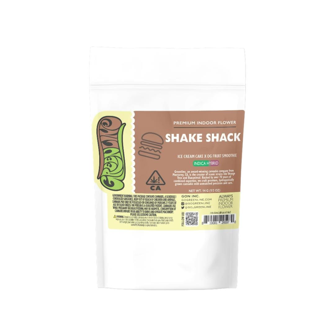SHAKE SHACK 14G - Greenline -  - $63 - Flower