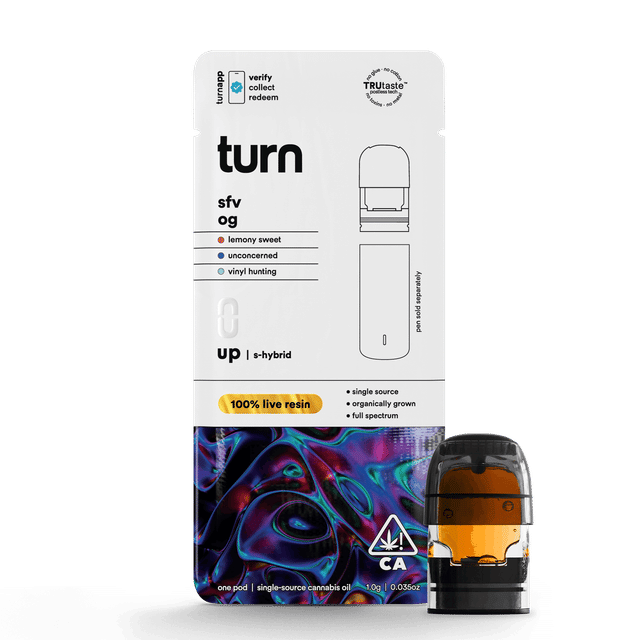 SFV OG | Turn Up | Live Resin Pod