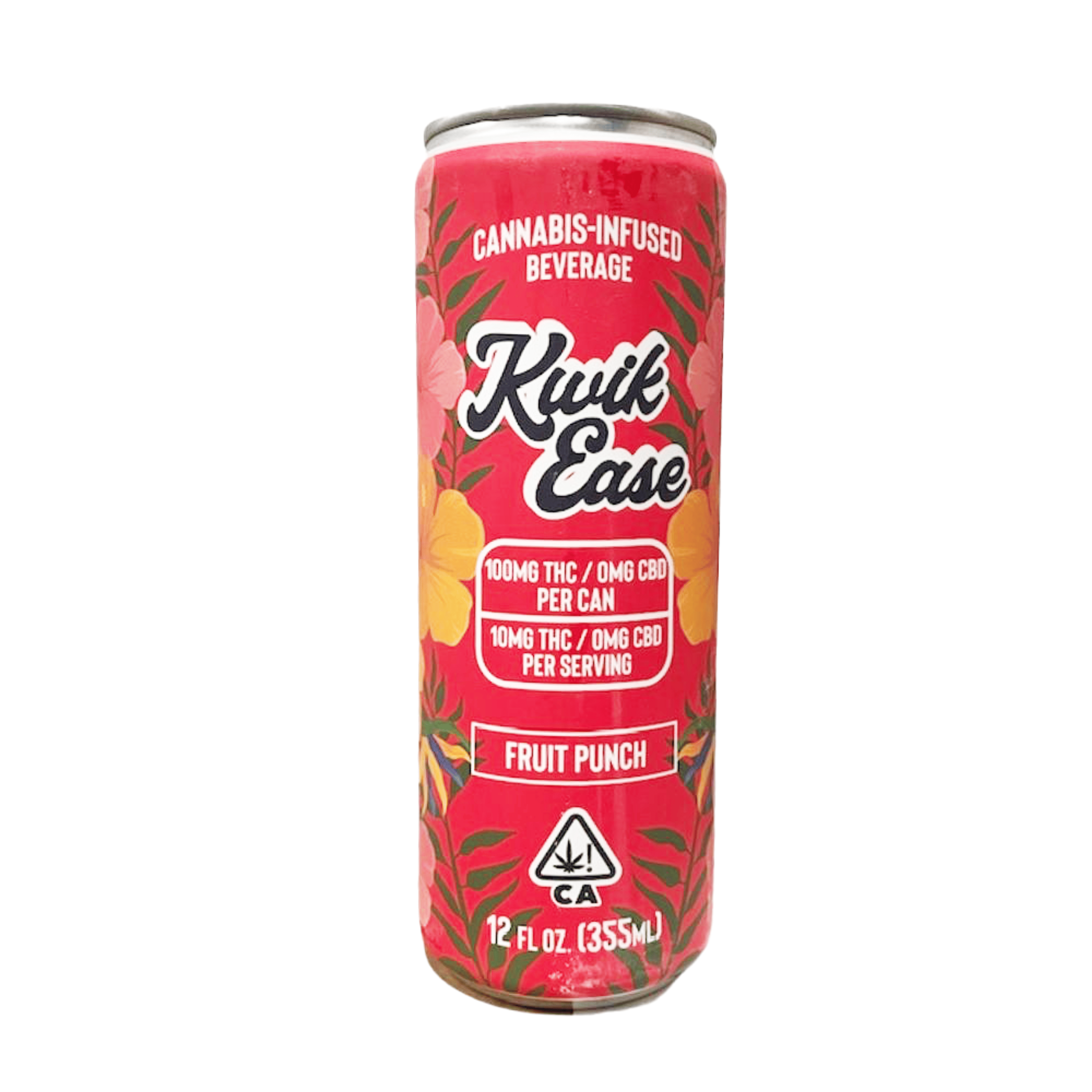 Fruit Punch (100Mg) - Kwik Ease - Manzanita Naturals - - $15 - Beverage