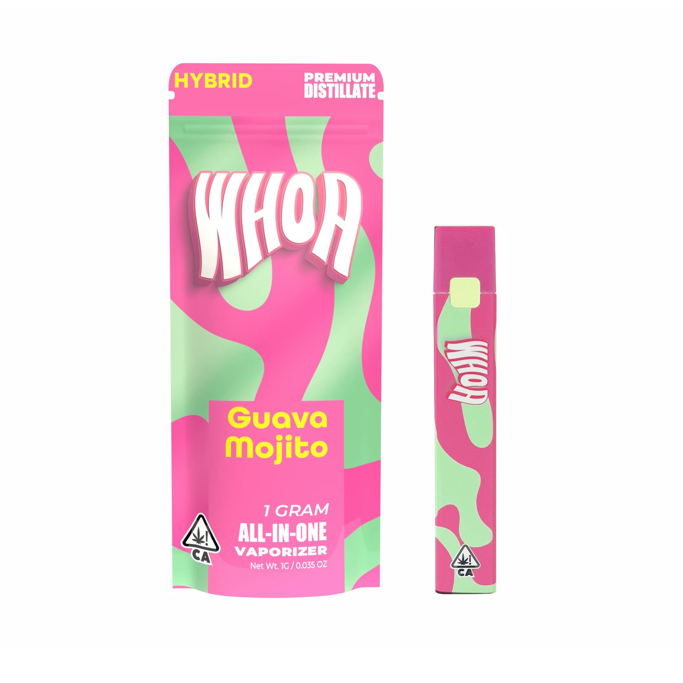 Guava Mojito All In One 1G Vape - WHOA -  - $14.40 - Vapes