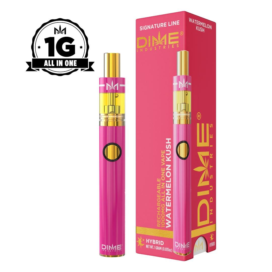 Dime Industries | 1000mg - Watermelon Kush - AIO - Hybrid - Dime Industries -  - $26 - All-In-Ones