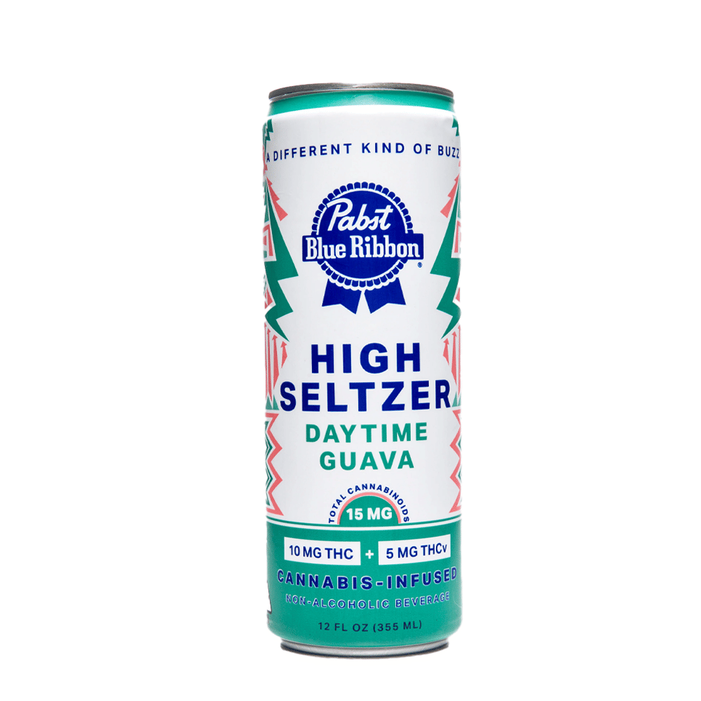 Daytime Guava High Seltzer (10Mg Thc/5Mg Thcv) - Pabst Blue Ribbon -  - $5 - Beverage