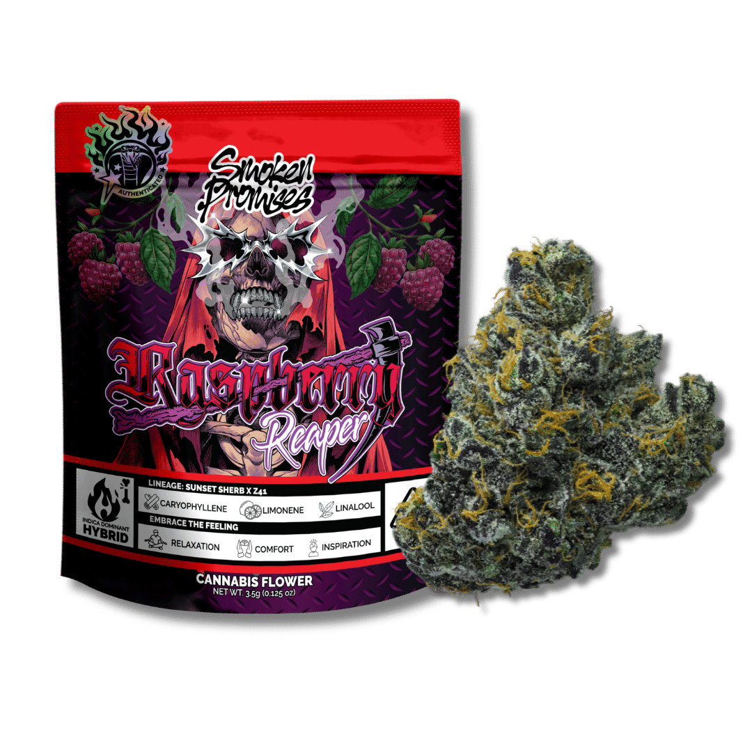 Raspberry Reaper 3.5g - Smoken Promises -  - $37.50 - Flowers