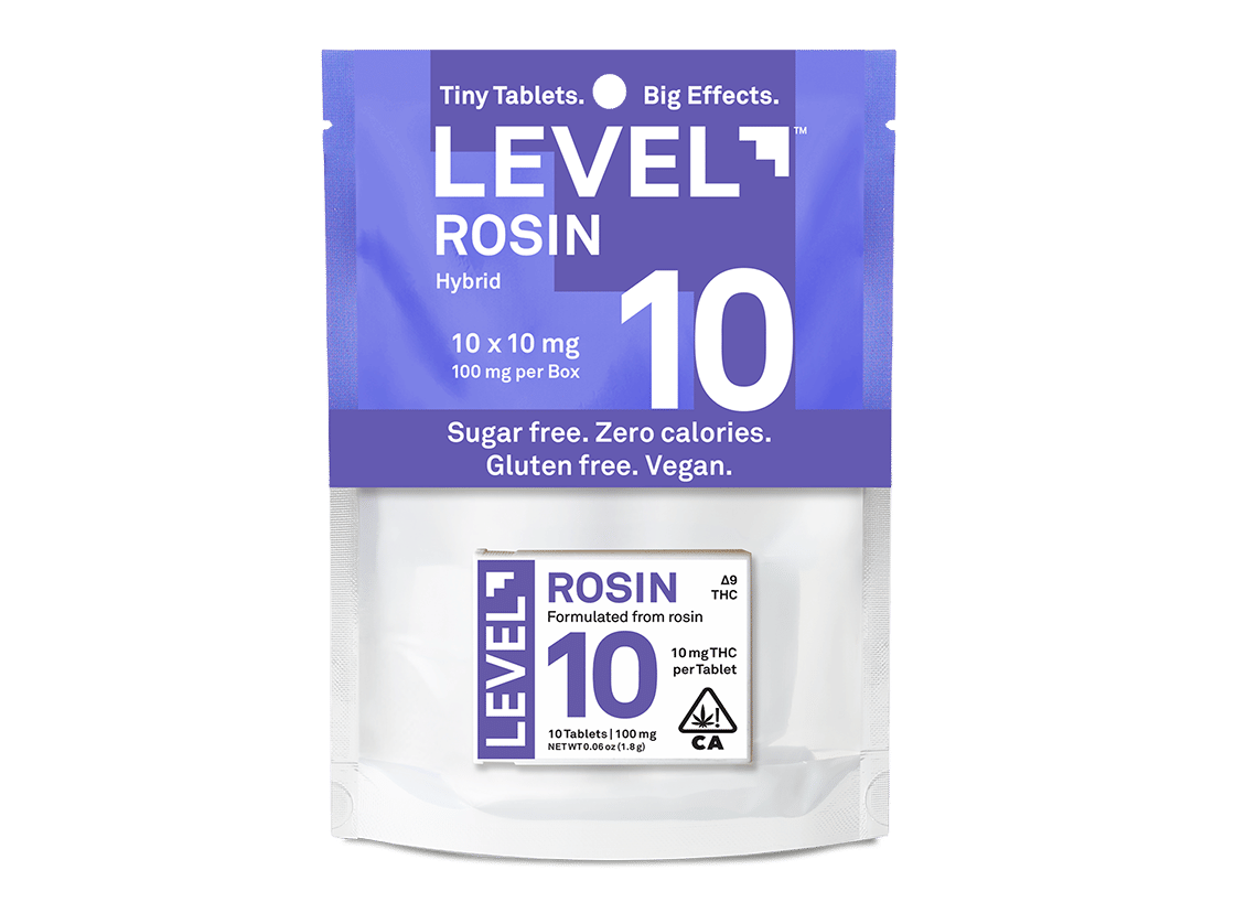 LEVEL 10 Rosin - 100mg - Level - Rosin - Hybrid - $17 - Edibles