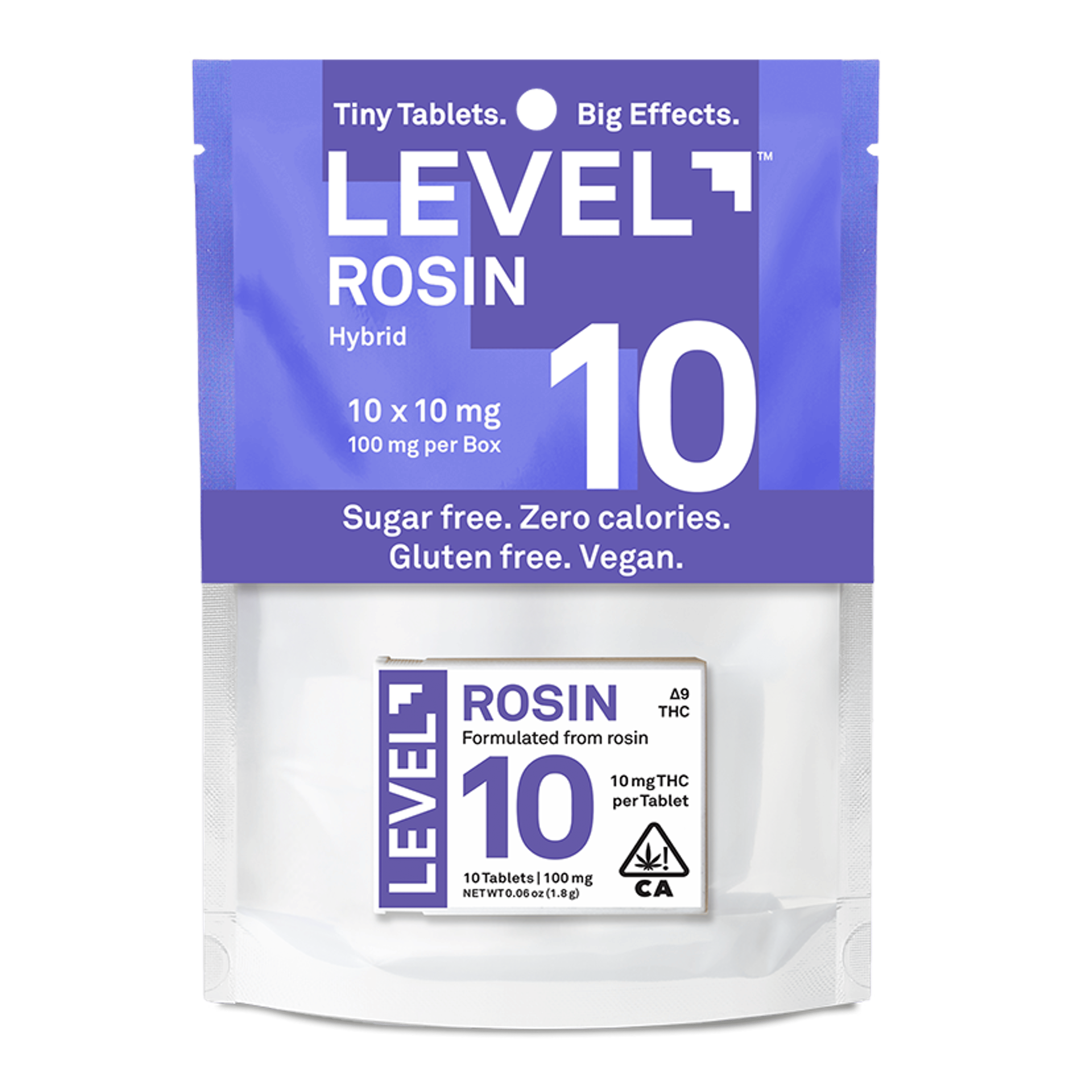 LEVEL 10 Rosin - 100mg - Level - Rosin - Hybrid - $17 - Edibles