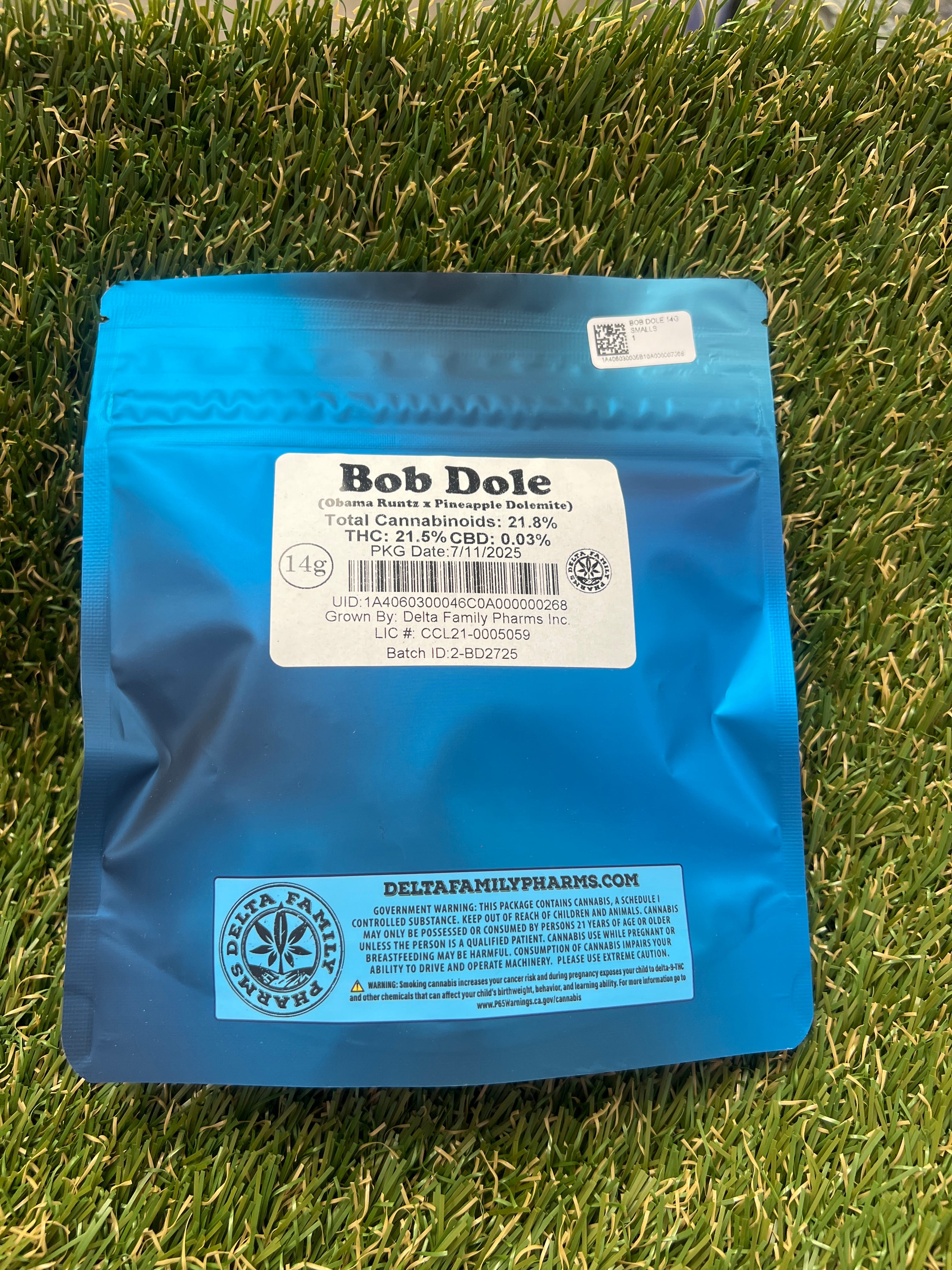 BOB DOLE 14G SMALLS - DFP -  - $52 - Flower