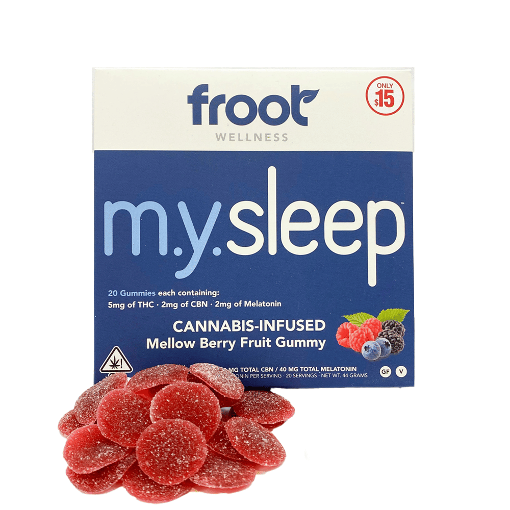My Sleep Cbn Chews (100Mg) (20Pk) - Froot - null - $15 - Edible