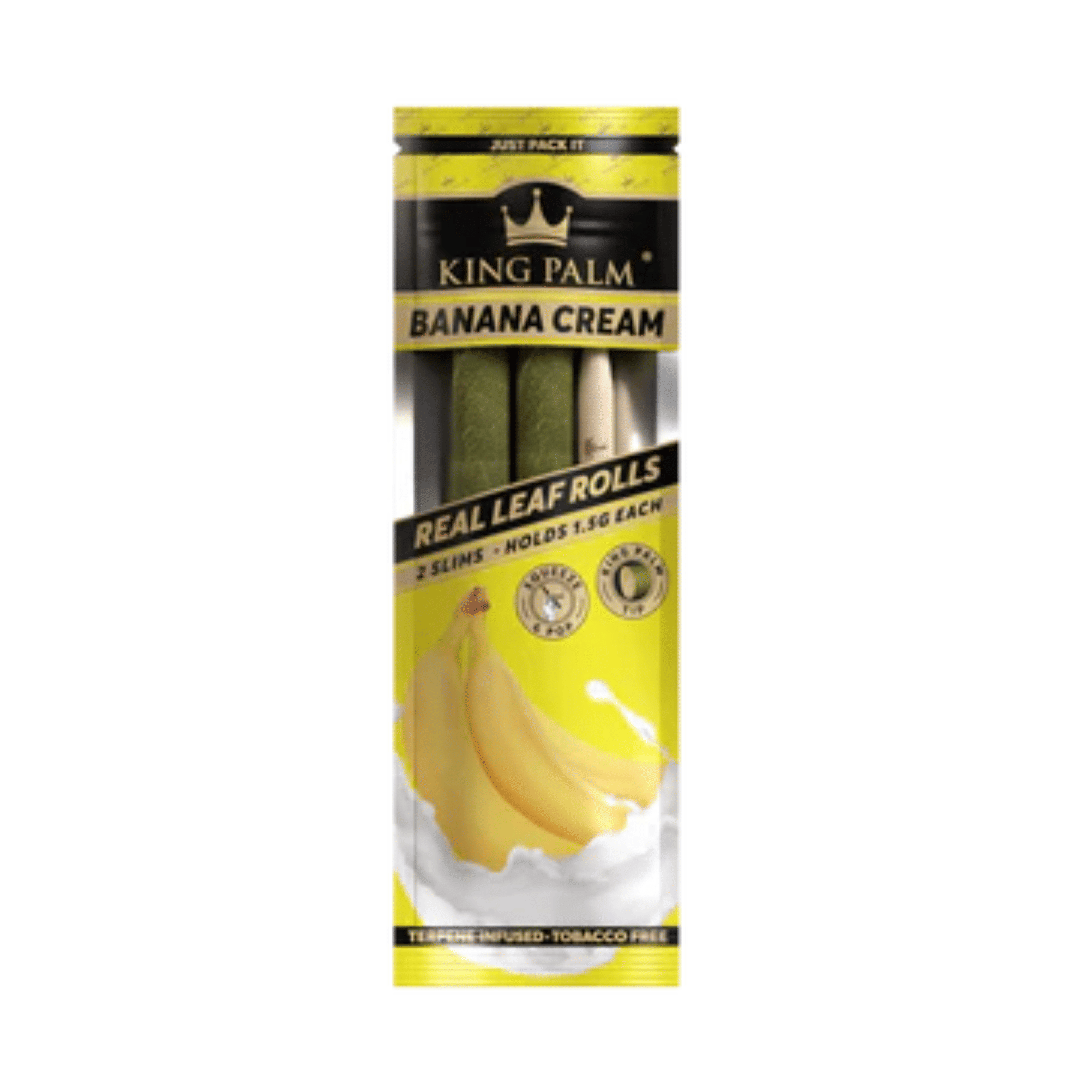 King Palm Banana Cream Hemp Wraps - King Palm - null - $2.50 - Paraphernalia