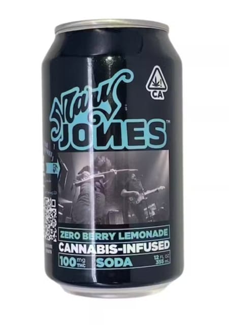 Mary Jones Cannabis Co: Zero Berry Lemonade Soda