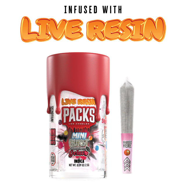 Black Cherry Gelato | Mini Burst | 5 Pack