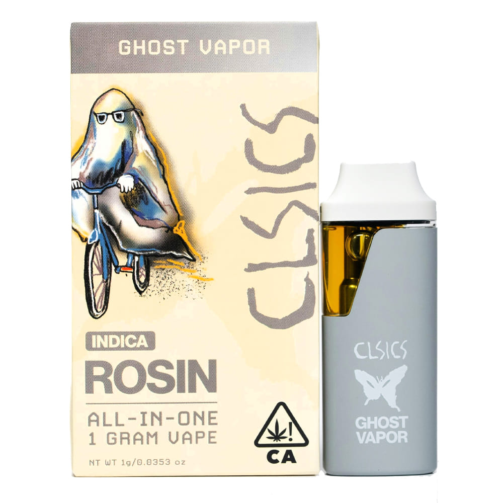Ghost Vapor (I) Live Rosin AIO - 1g - CLSICS - Ghost Vapor (I) - $38.75 - Cartridges