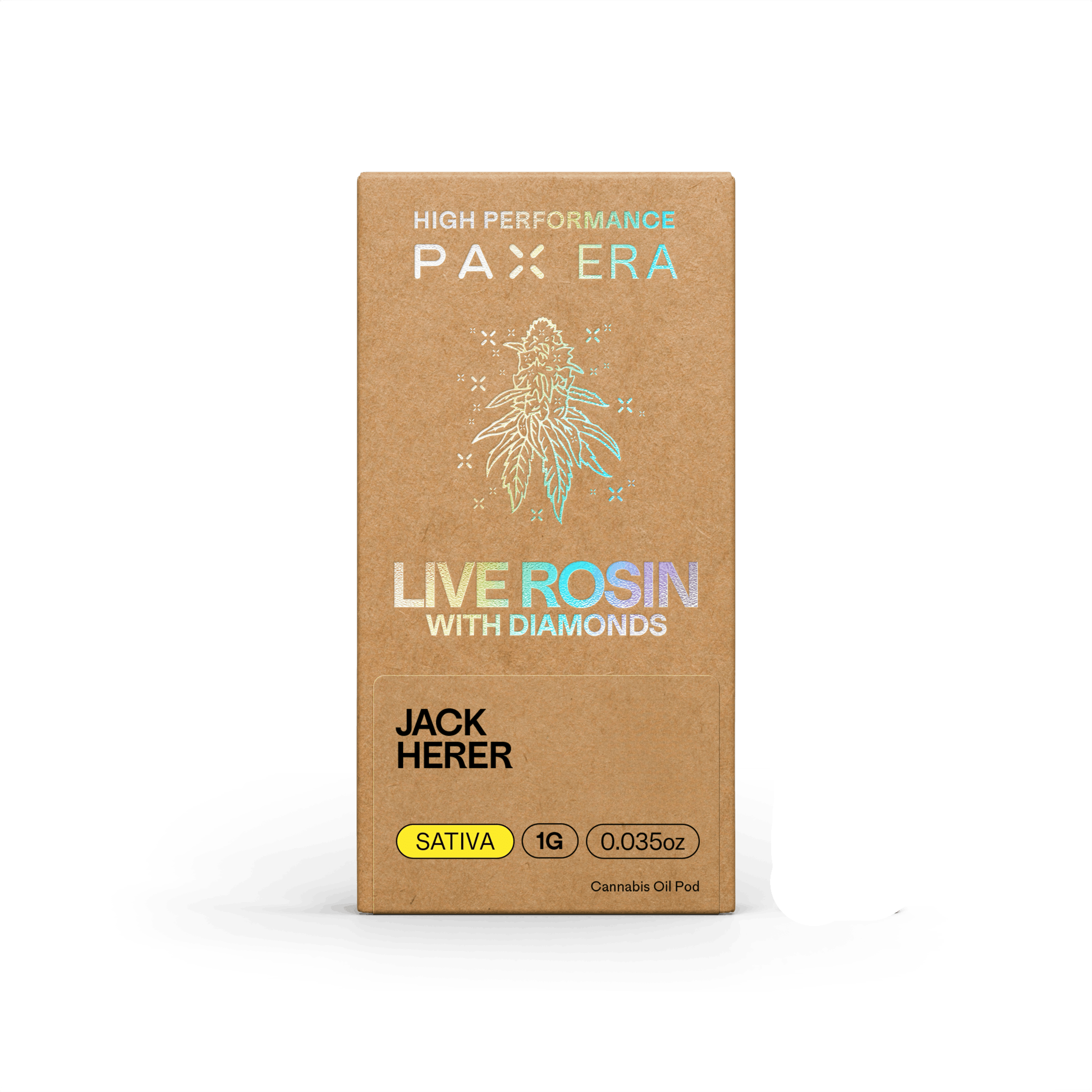 Pax Era | Jack Herer Live Rosin with Diamonds Pod -1g - PAX - - $46 - Cartridges / Pods