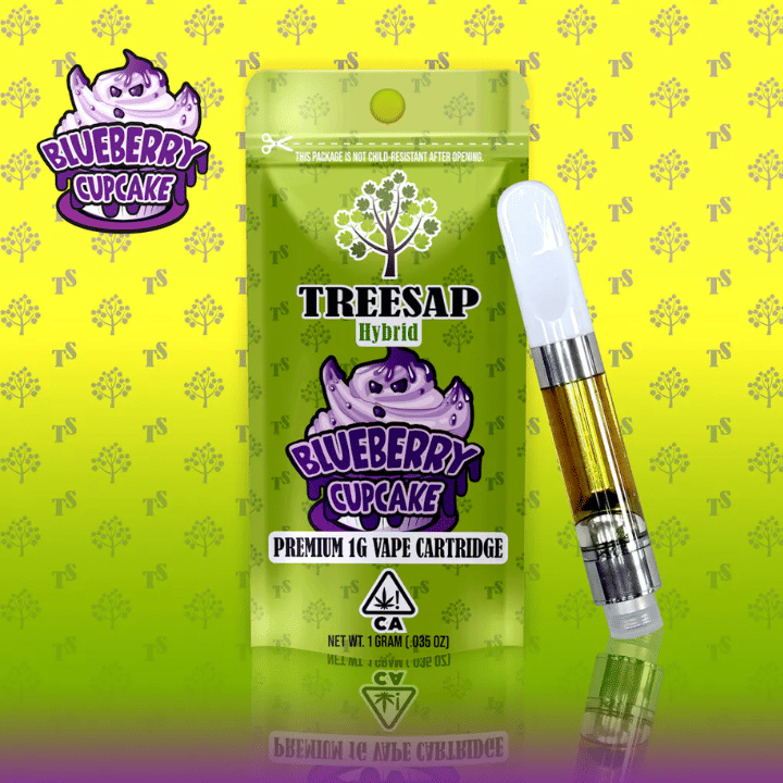 Treesap - Cart 1g (HYB) - Blueberry Cupcake - Treesap -  - $22 - Vape Carts