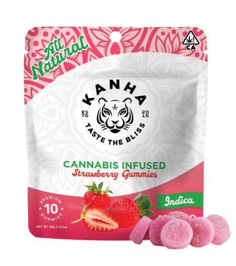 Strawberry - Indica Gummies