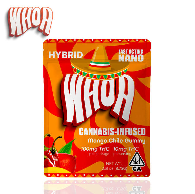 WHOA - Mango Con Chile Gummies - 100mg *B2G1 EVERYDAY* - Whoa -  - $7.99 - Edibles