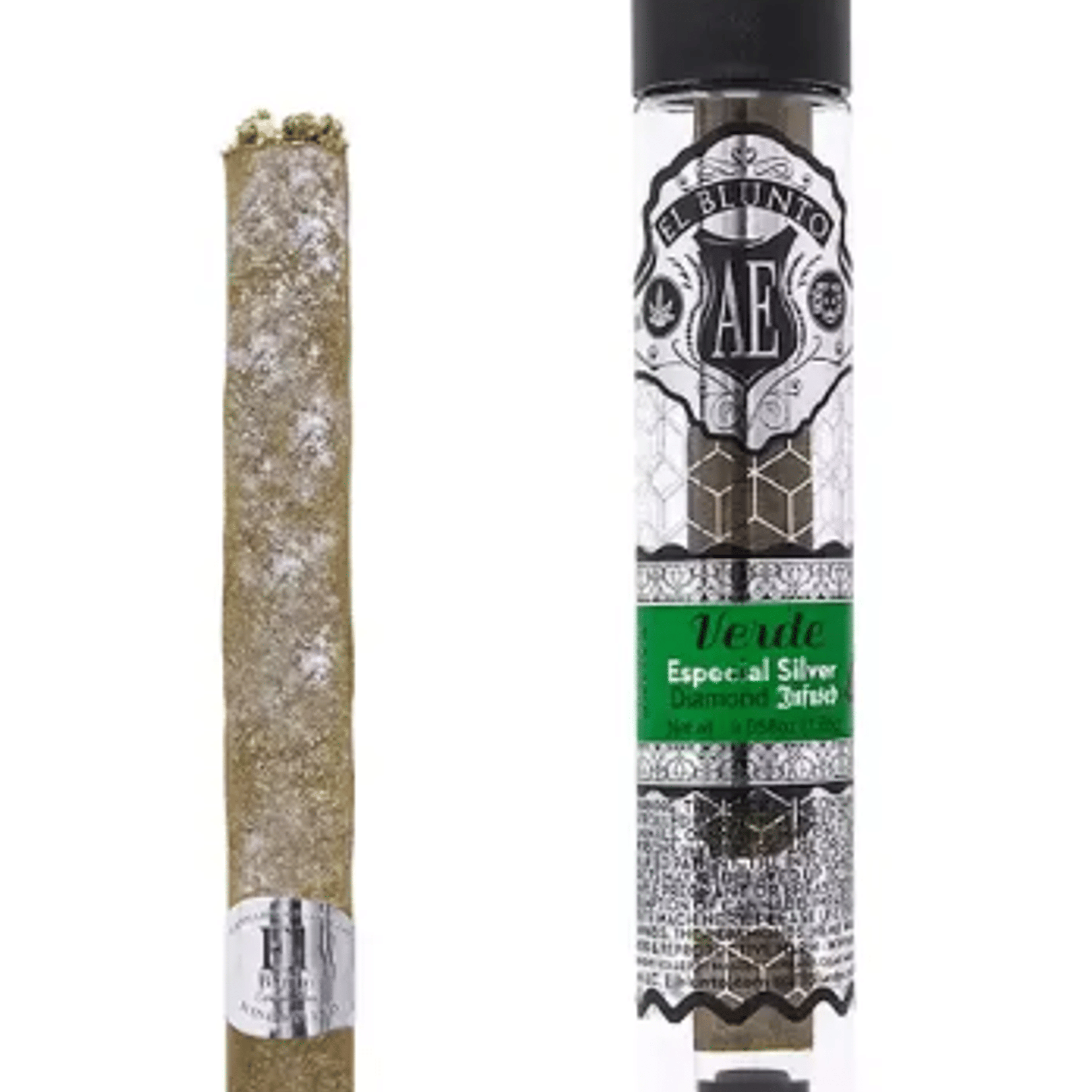 El Blunto Especial Silver Diamond Blunt 1.65g - El Blunto - Indica: Azul - $25 - Pre-Rolls
