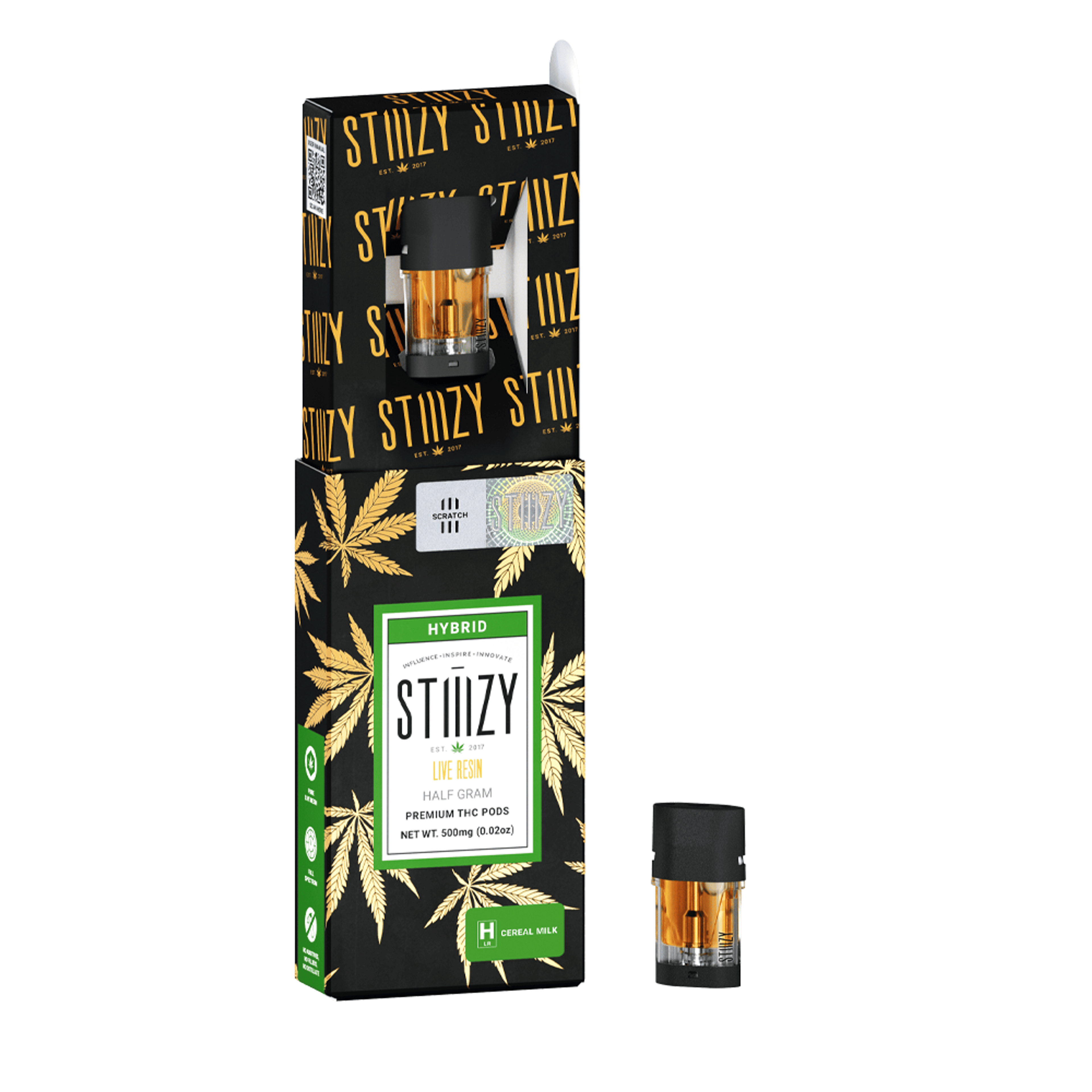 Cereal Milk Live Resin Liquid Diamonds Pod (0.5G) - Stiiizy - - $16 - Cartridge