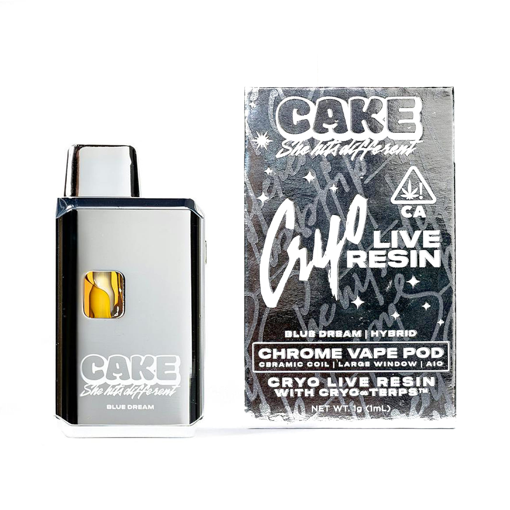 Blue Dream (H) - Cryo Live Resin AIO 1g *B2G1 EVERYDAY* - Cake - Blue Dream (H) - $27 - Cartridges