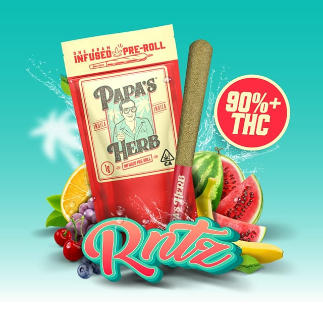 Papa's Herb 1g Infused Preroll - RNTZ