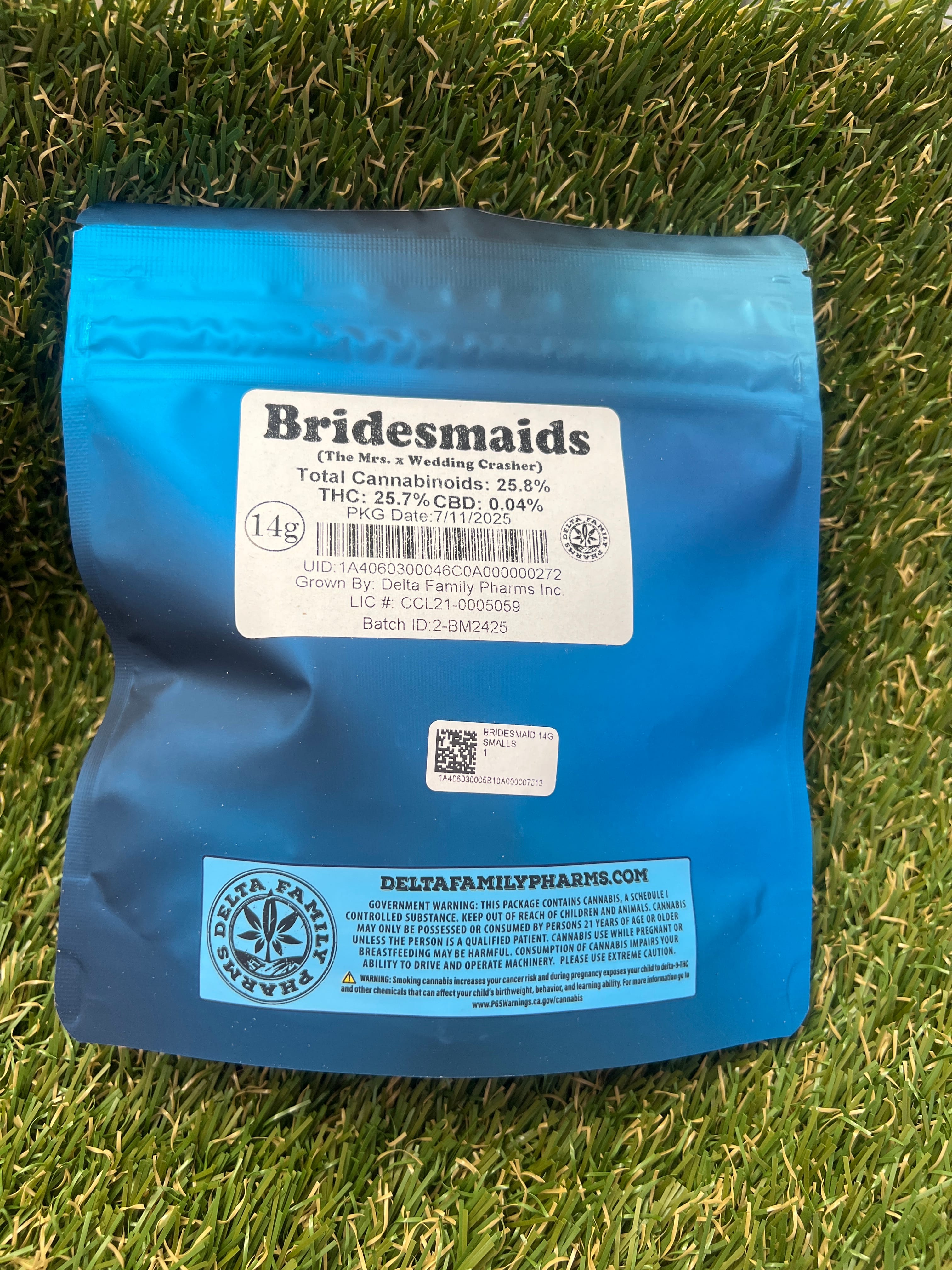 BRIDESMAID 14G SMALLS - DFP -  - $52 - Flower