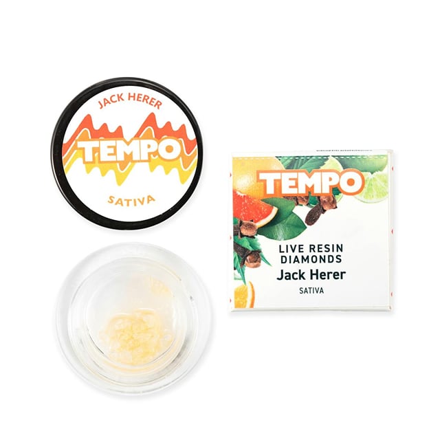 Tempo Live Resin Diamonds Conc - Jack Herer (1g Sativa) *NEXT DAY DELIVERY ONLY*