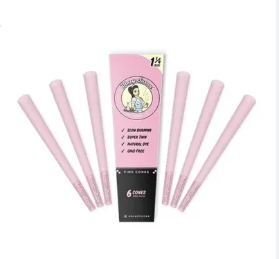 6 Pack Pink Blazy Susan Cones Size 1 1/4 - Blazy Susan -  - $3.99 - Accessories