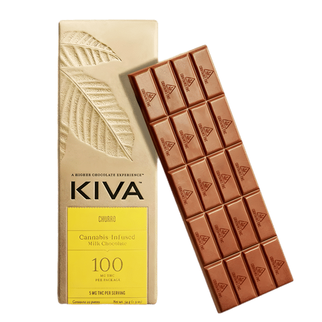 Milk Chocolate Churro Bar 100mg