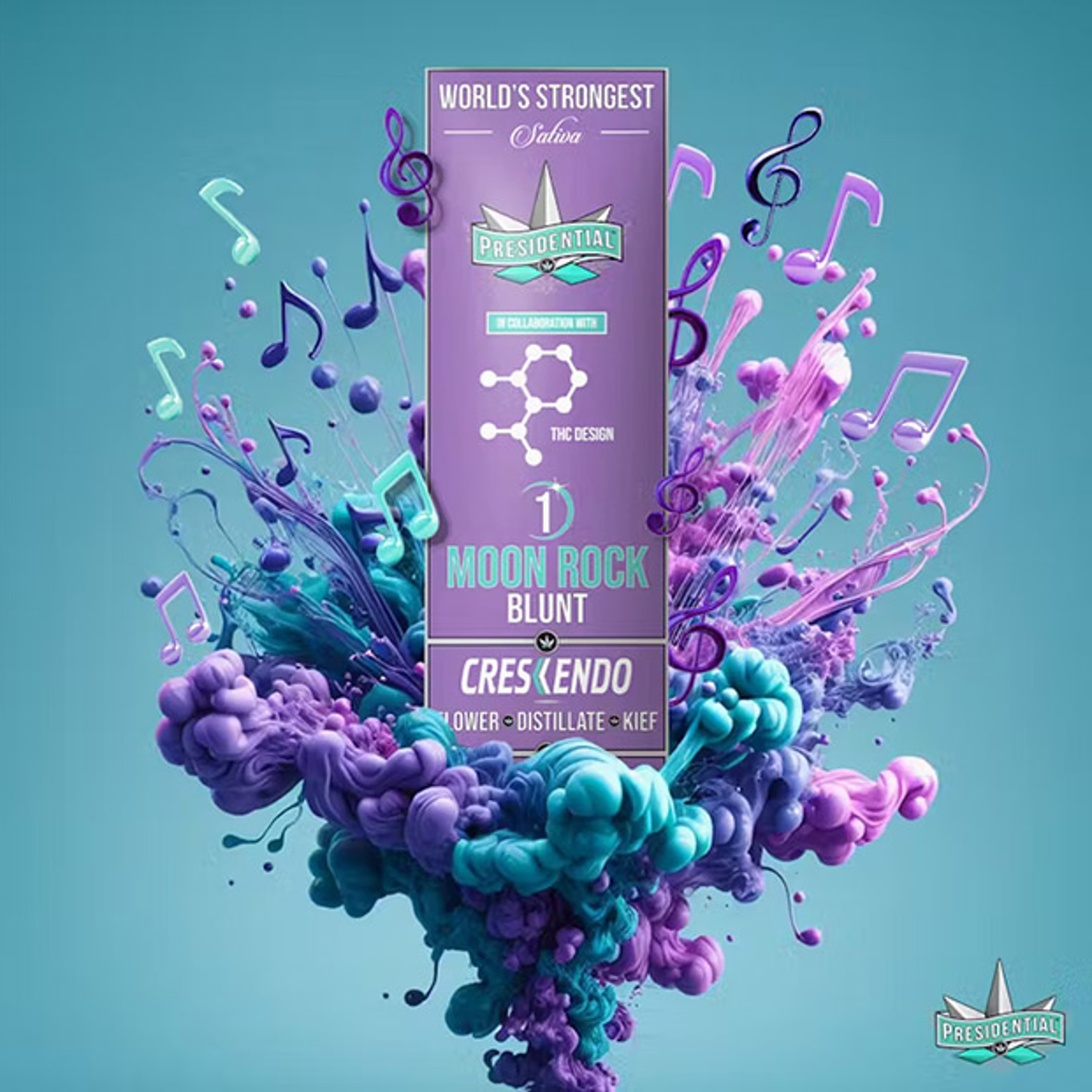 Presidential - Crescendo - Moon Rock Blunt - 1.5g - Presidential - Blunt - $18.99 - Blunts