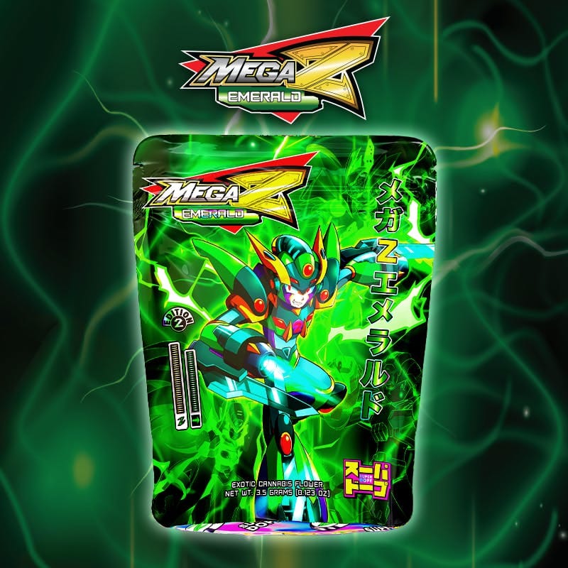 Mega Z Emerald 25.30% - 3.5G *SPECIAL PRICING* - Super Dope - Mega Z Emerald (H) - $49 - Exotic Eighths - Buy 8 Mix & Match get 13.5% Off PLUS $.01 Punch T1 Rosin
