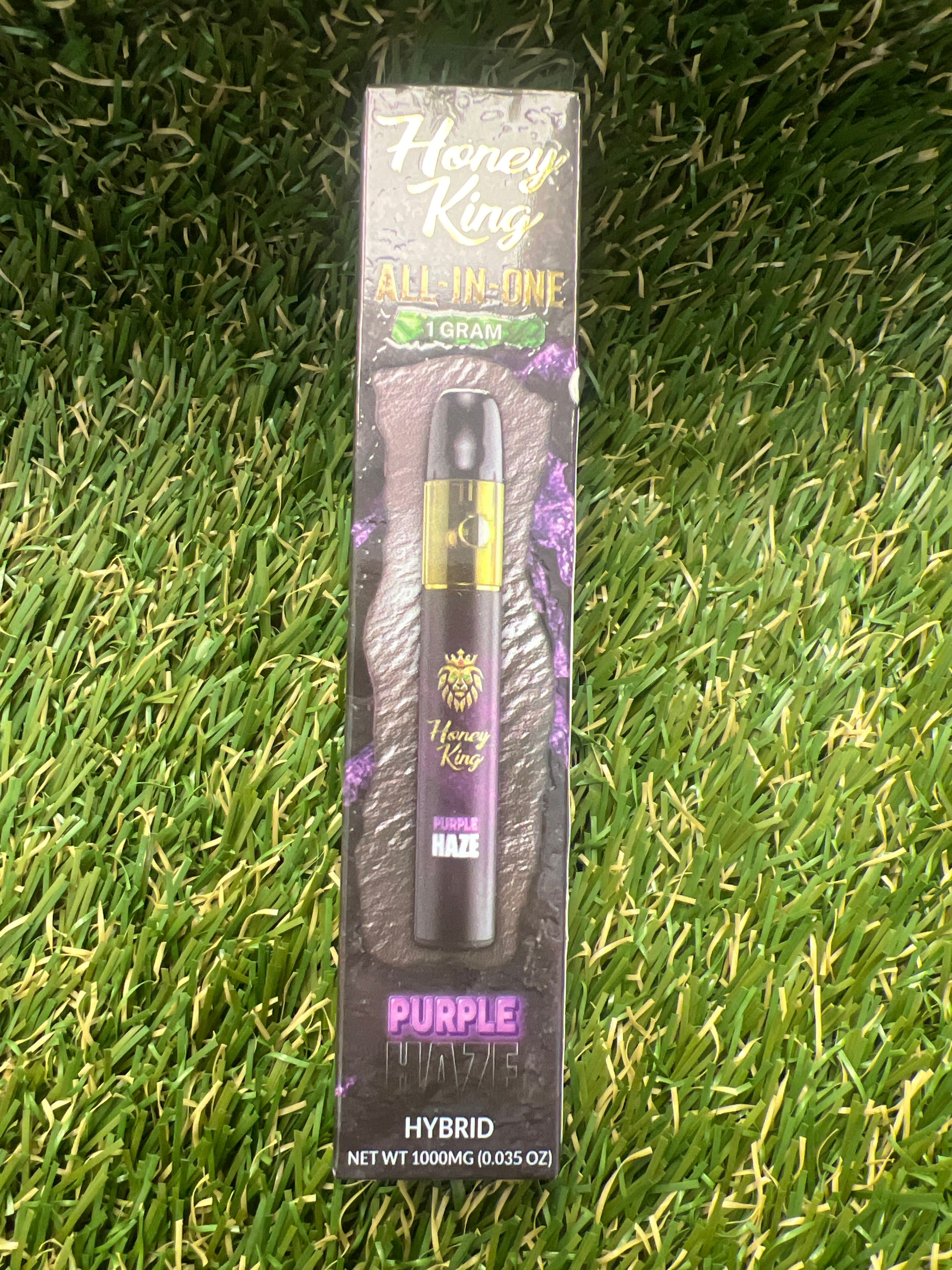PURPLE HAZE 1G DISP - HONEY KING -  - $18 - Vape Cartridge