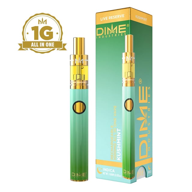 Dime Industries Live Reserve | 1000mg - Kushmint - AIO - Indica
