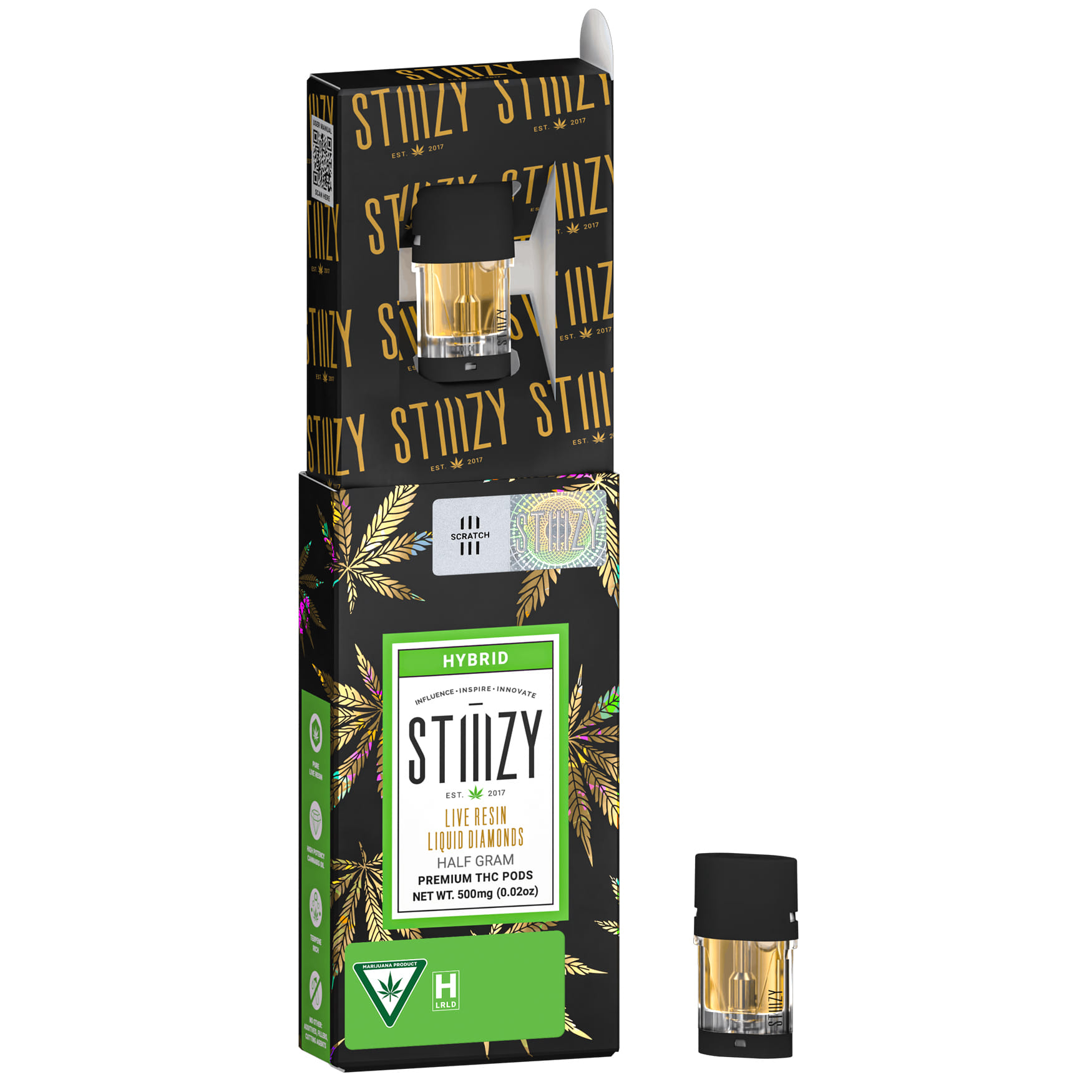 Cereal Milk (H) Liquid Diamonds Pod - .5g *B2G1 EVERYDAY* - Stiiizy - Cereal Milk (H) - $14.30 - Cartridges