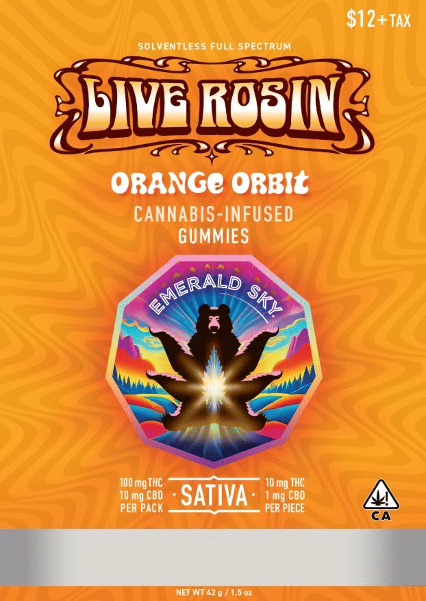 Emerald Sky: Orange Orbit