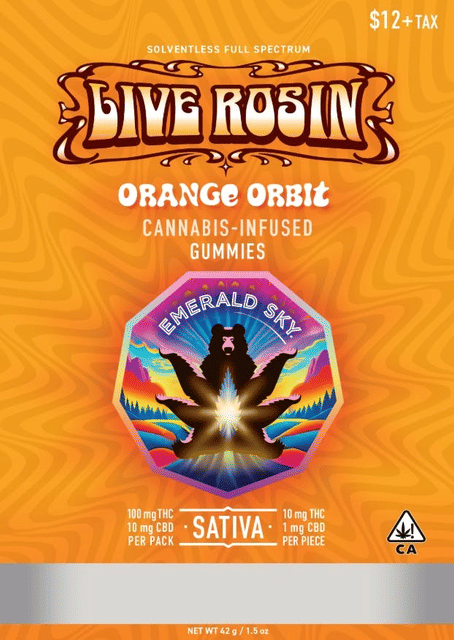 Emerald Sky: Orange Orbit