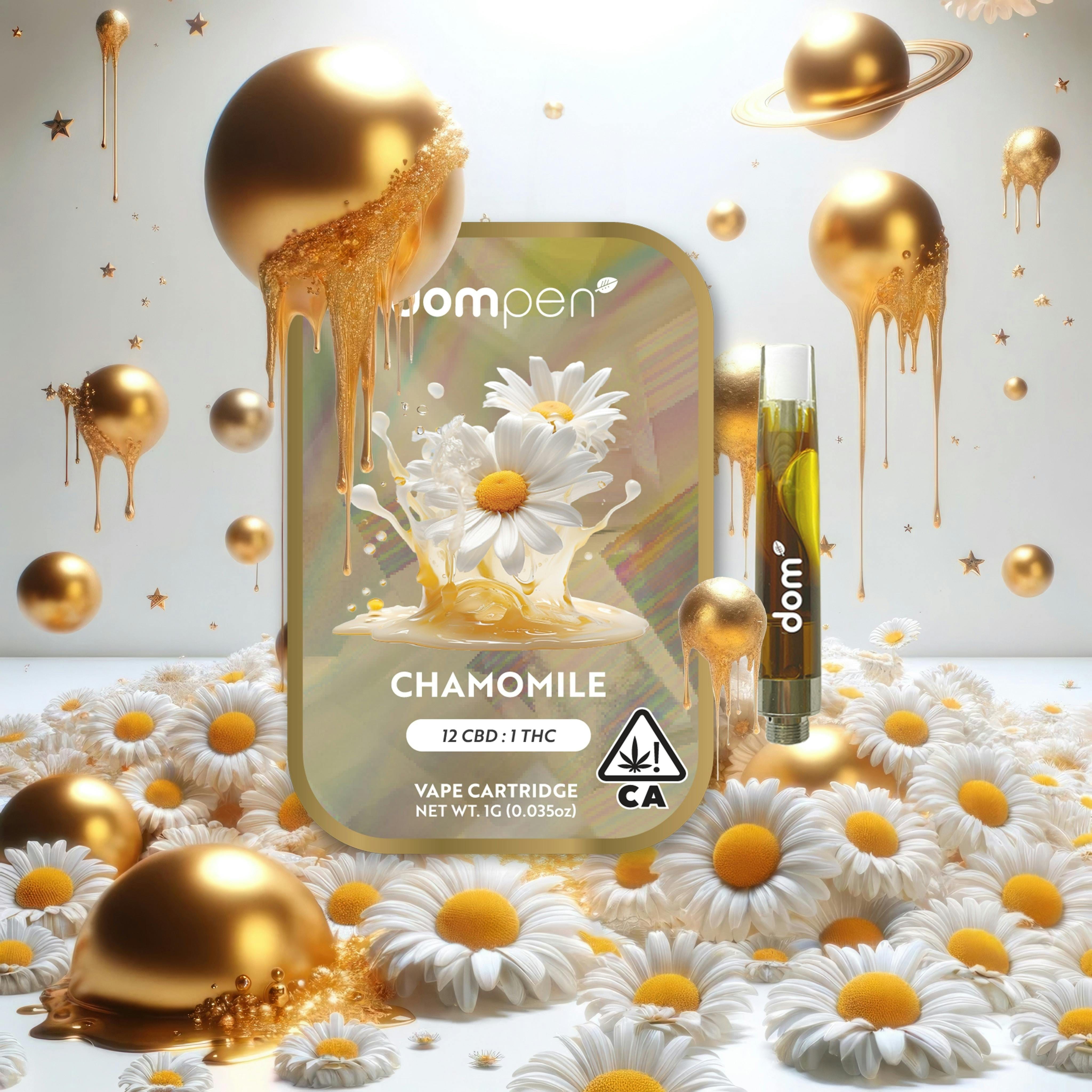 dompen: Chamomile 12:1 CBD:THC 1G Cartridge