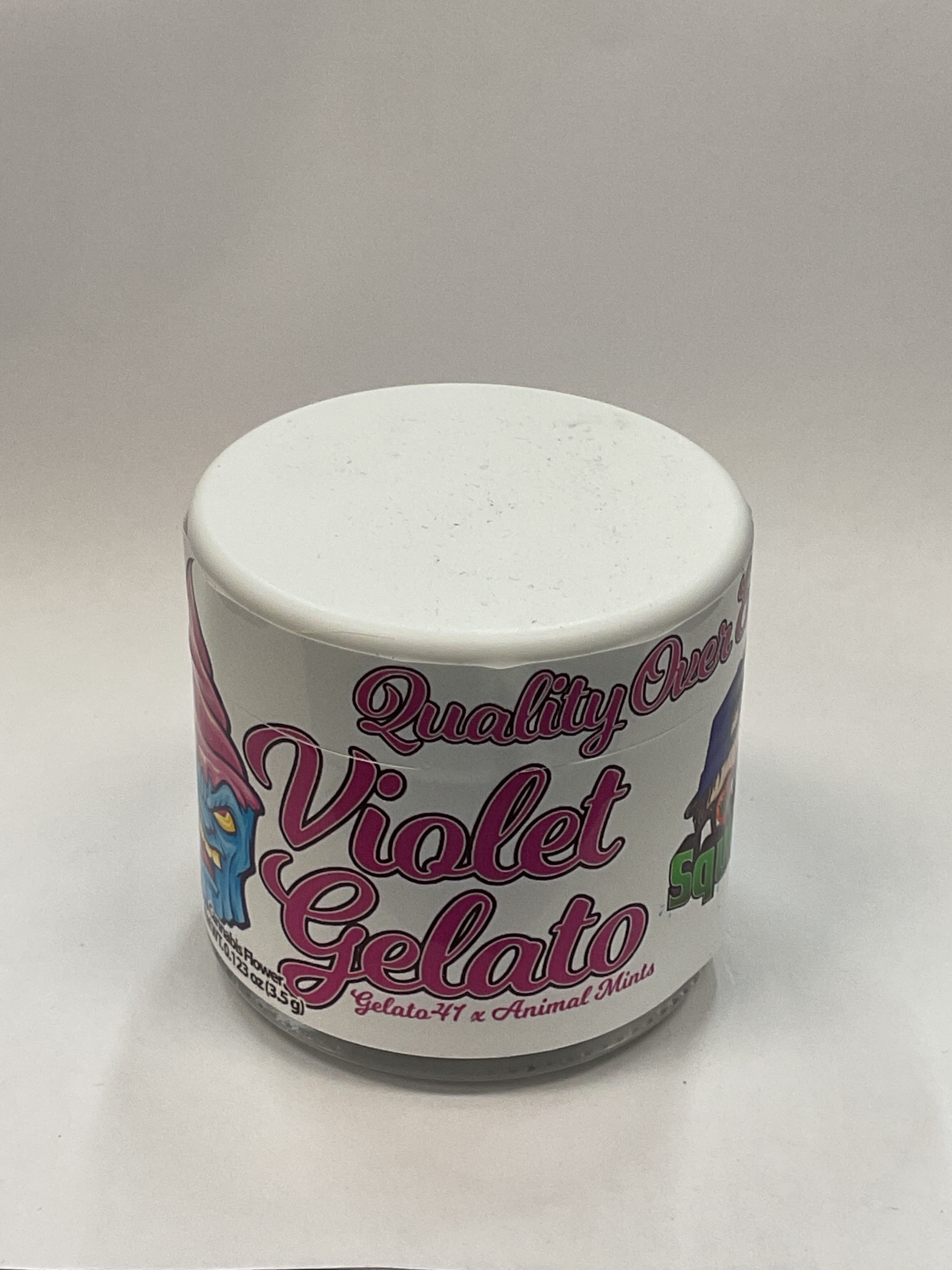 Violet Gelato - 3.5g - Flower - Green Dragon - Violet Gelato - 3.5g - Flower - $32 - Flowers