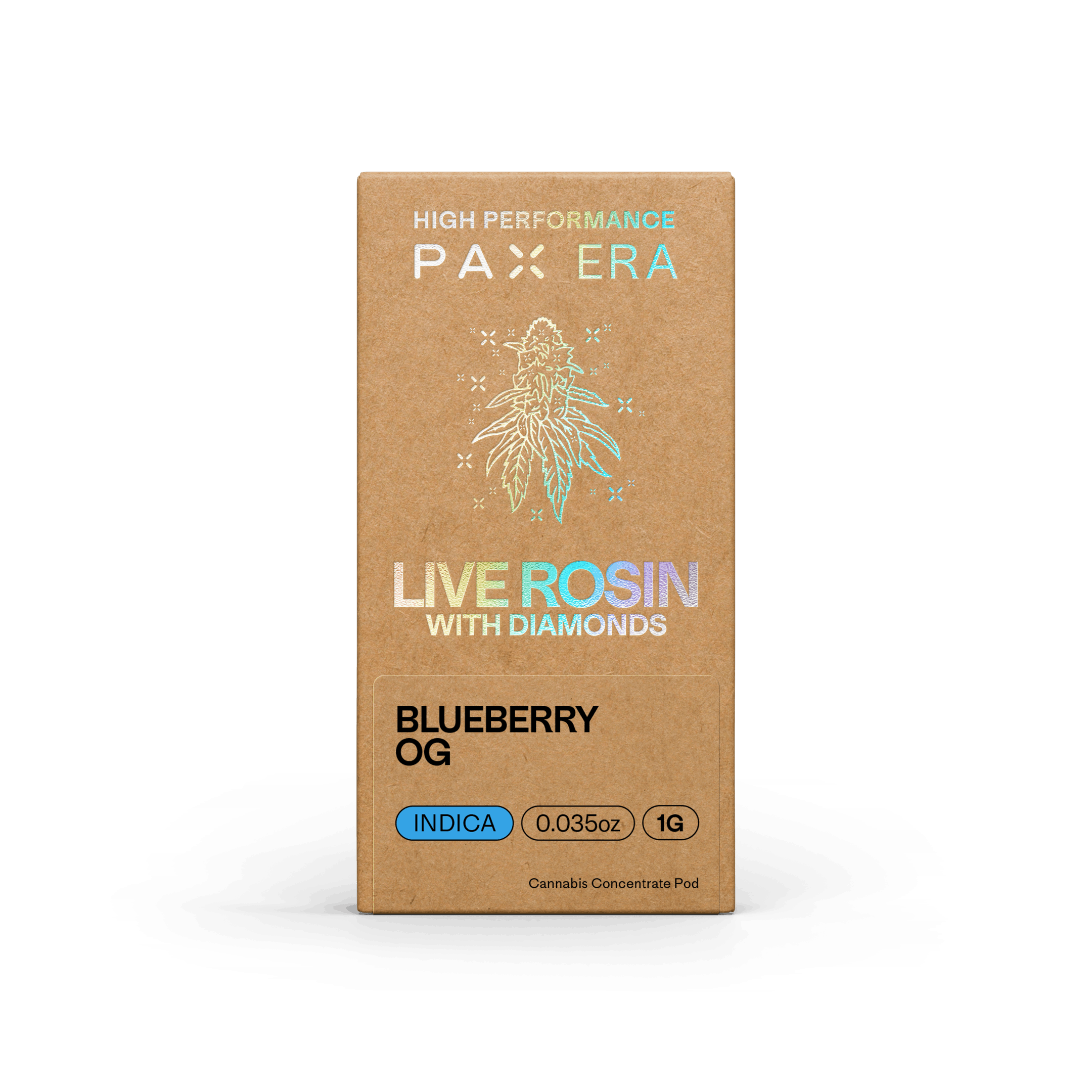 Live Rosin with Diamonds - Blueberry OG 1g - PAX -  - $50 - Vape Pens