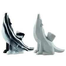 6" Wolf Silicone Hand Pipe - Color May Vary
