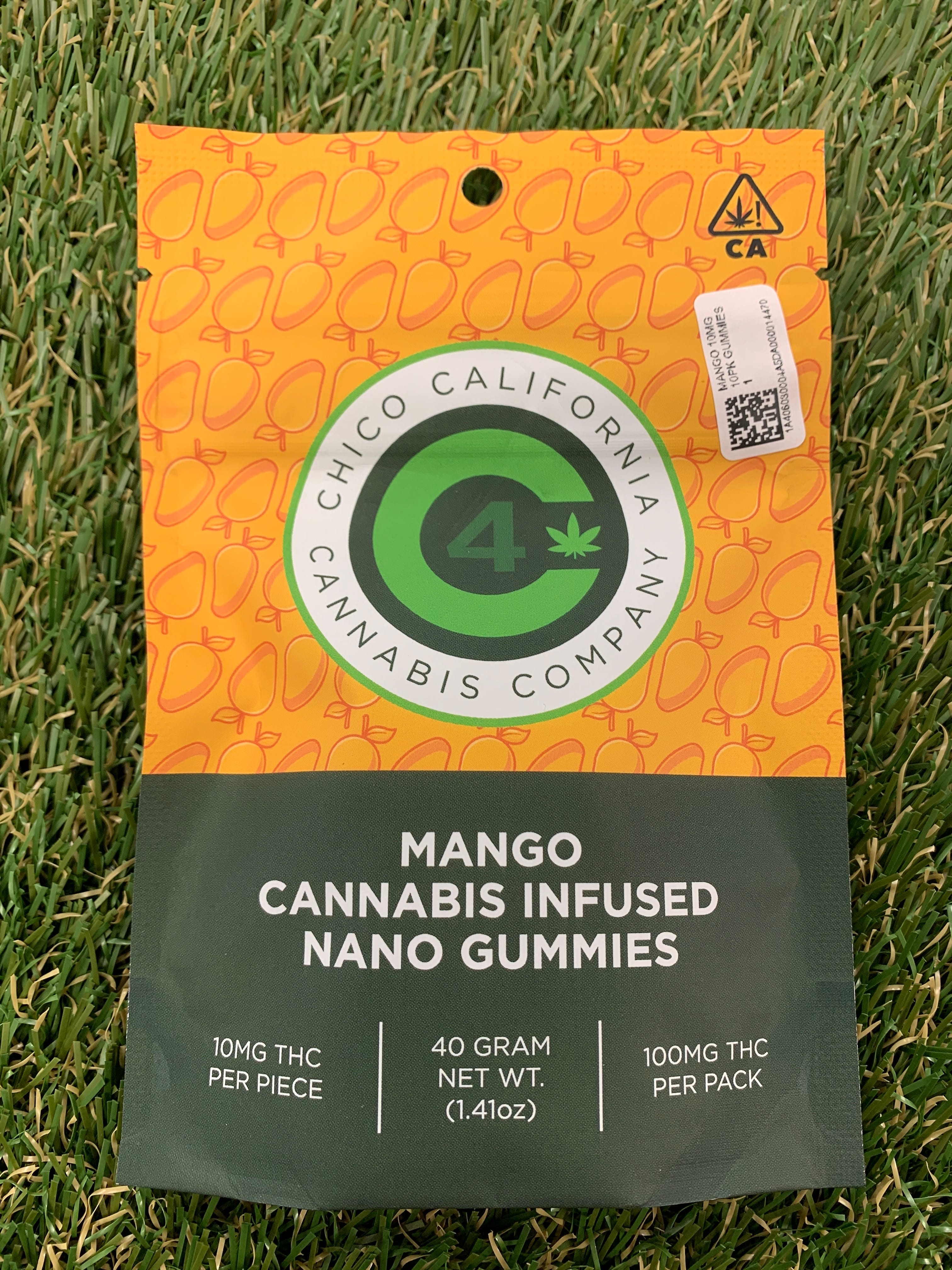 MANGO 10MG 10PK GUMMIES - C4 -  - $6.45 - Edible (weight - each)