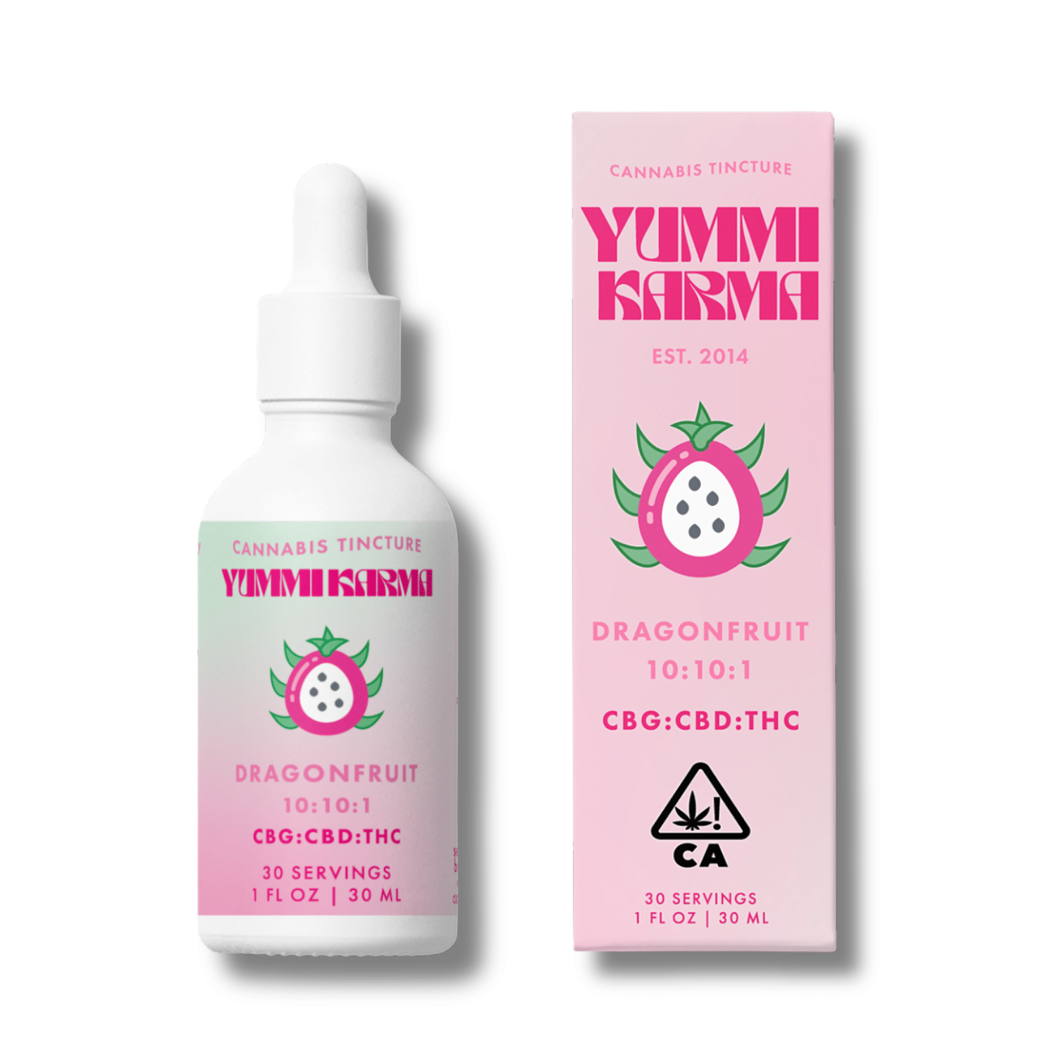 Bright Side - Dragonfruit 10:10:1 CBG Drops - Yummi Karma -  - $36.50 - Tincture