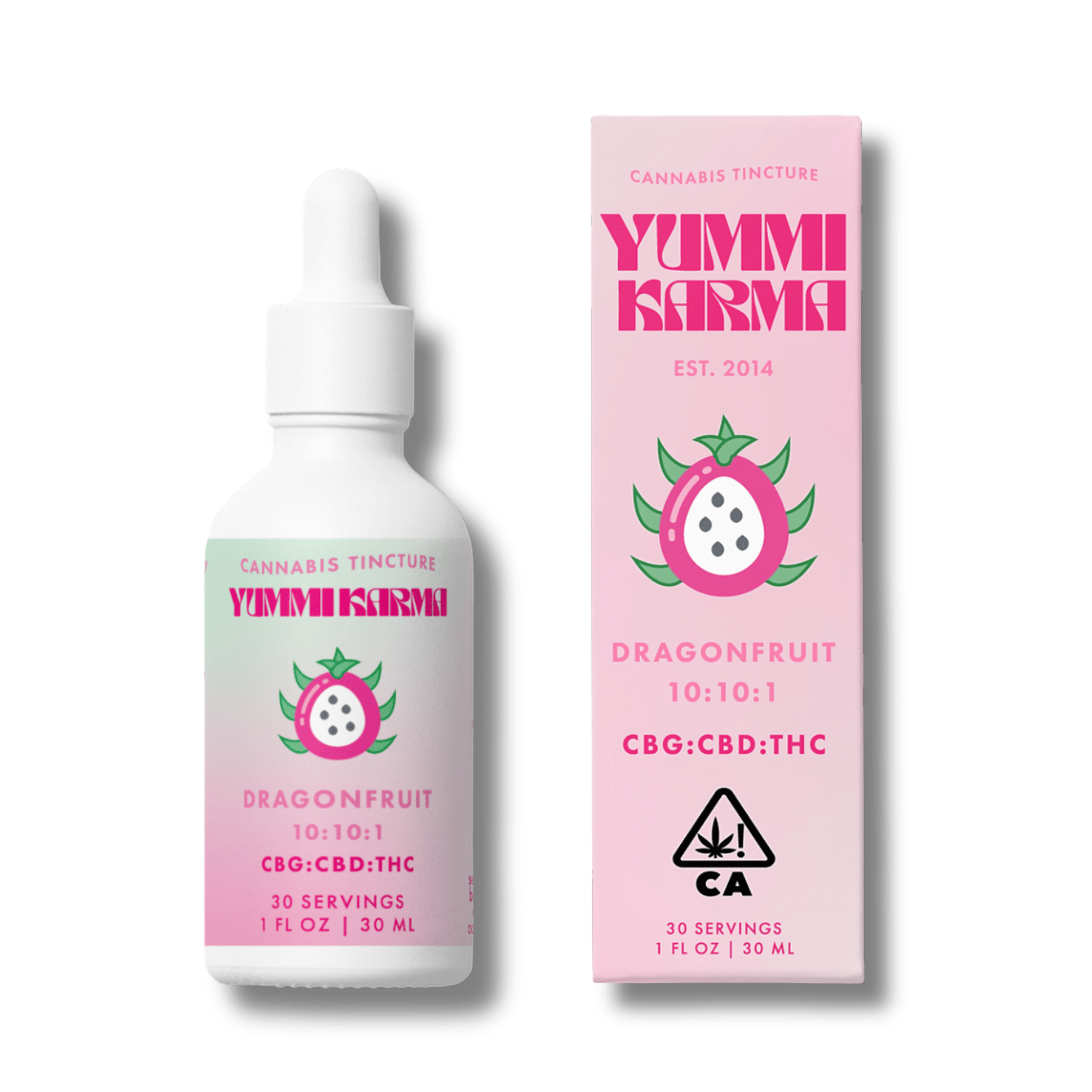 Bright Side - Dragonfruit 10:10:1 CBG Drops - Yummi Karma - - $36.50 - Tincture