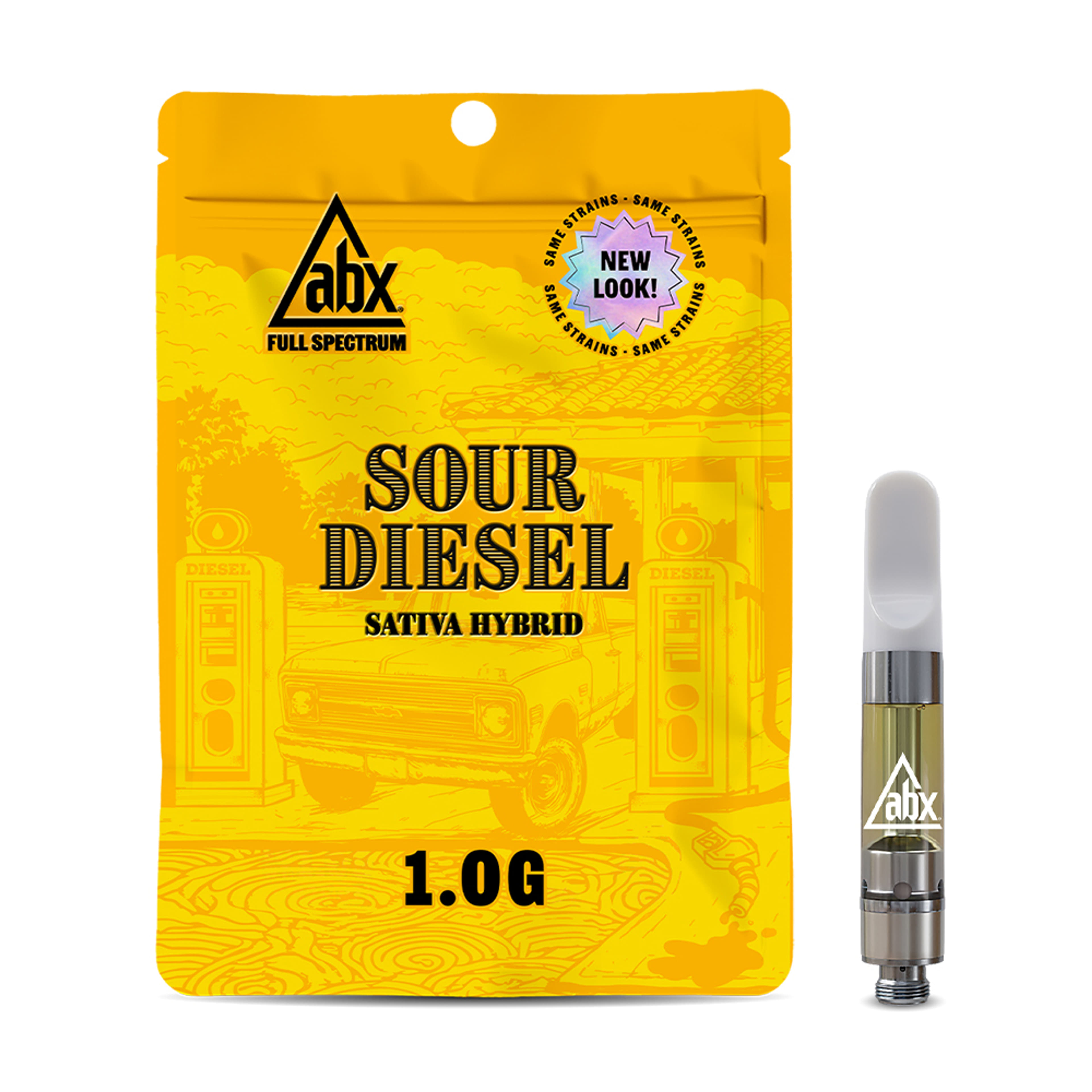 Sour Diesel (S) High Potency Cartridge - 1g - Absolute Xtracts (ABX) - Sour Diesel (S) - $30.95 - Cartridges