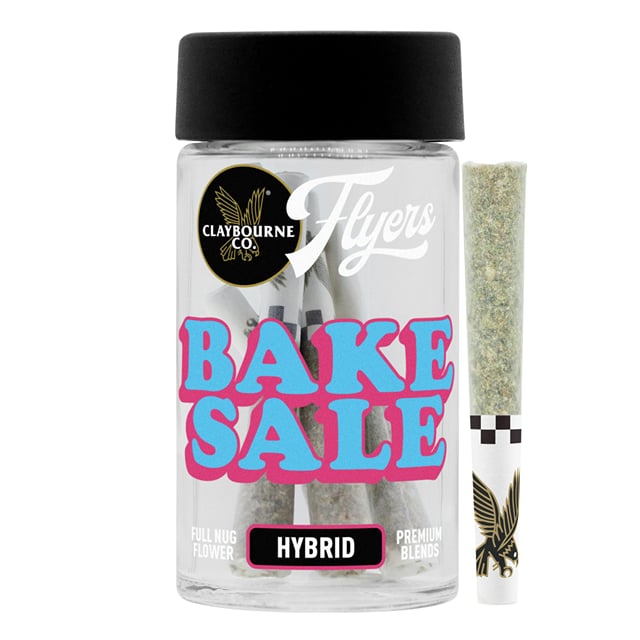Claybourne - Flyers - 7 Half Gram Pre-rolls - Bake Sale 3.5g