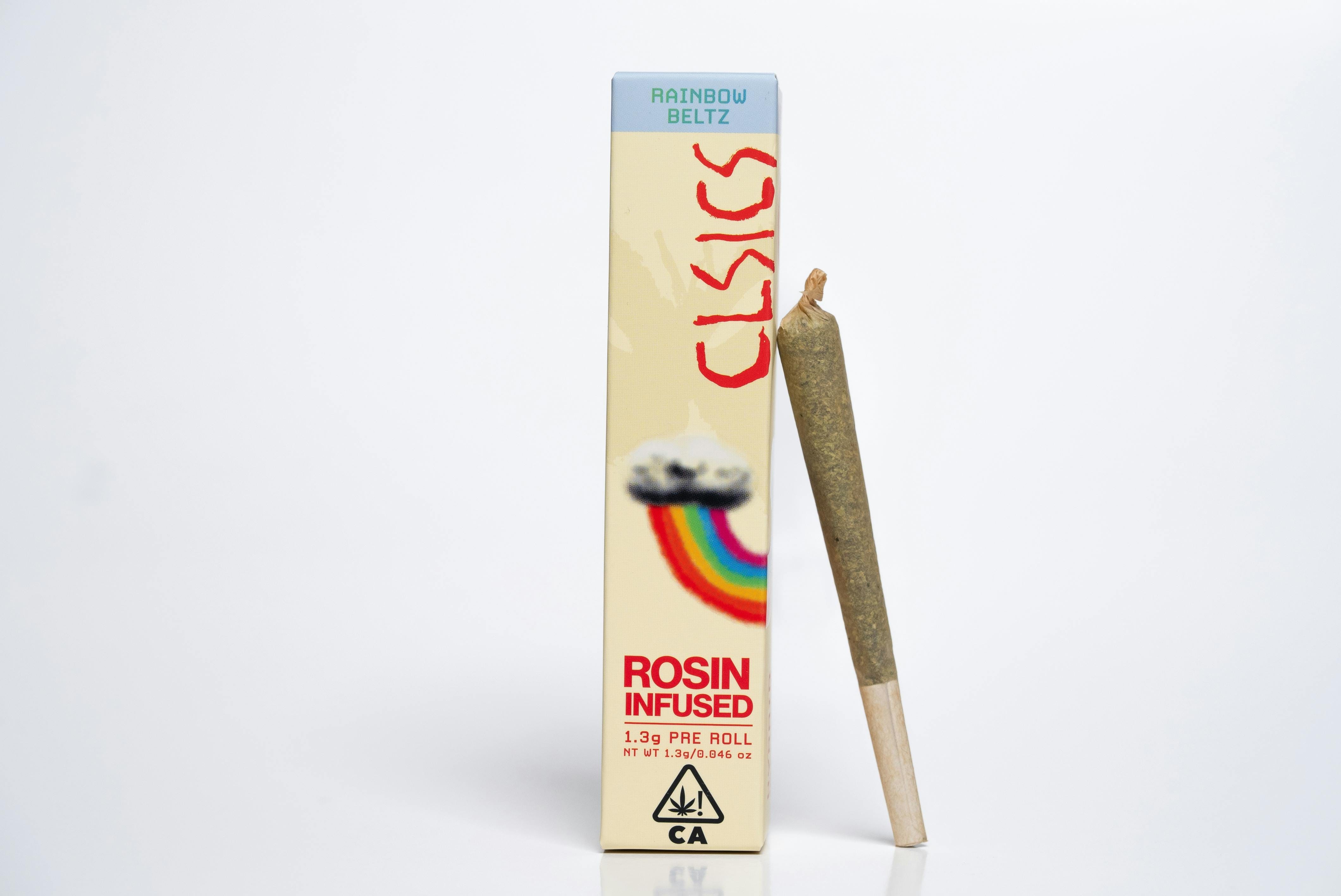 Rainbow Beltz - 1.3g Rosin Pre Roll - CLSICS - Rainbow Beltz (H) - $16 - Pre-Rolls