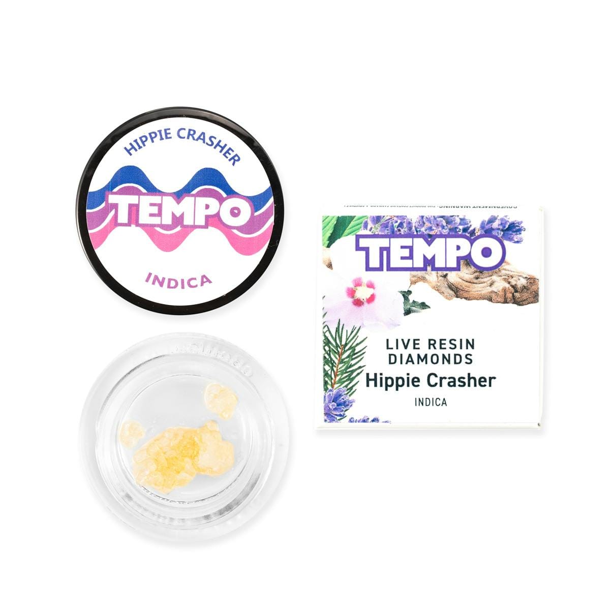 Hippie Crasher 1g Live Resin Diamonds - Tempo -  - $16 - Concentrate