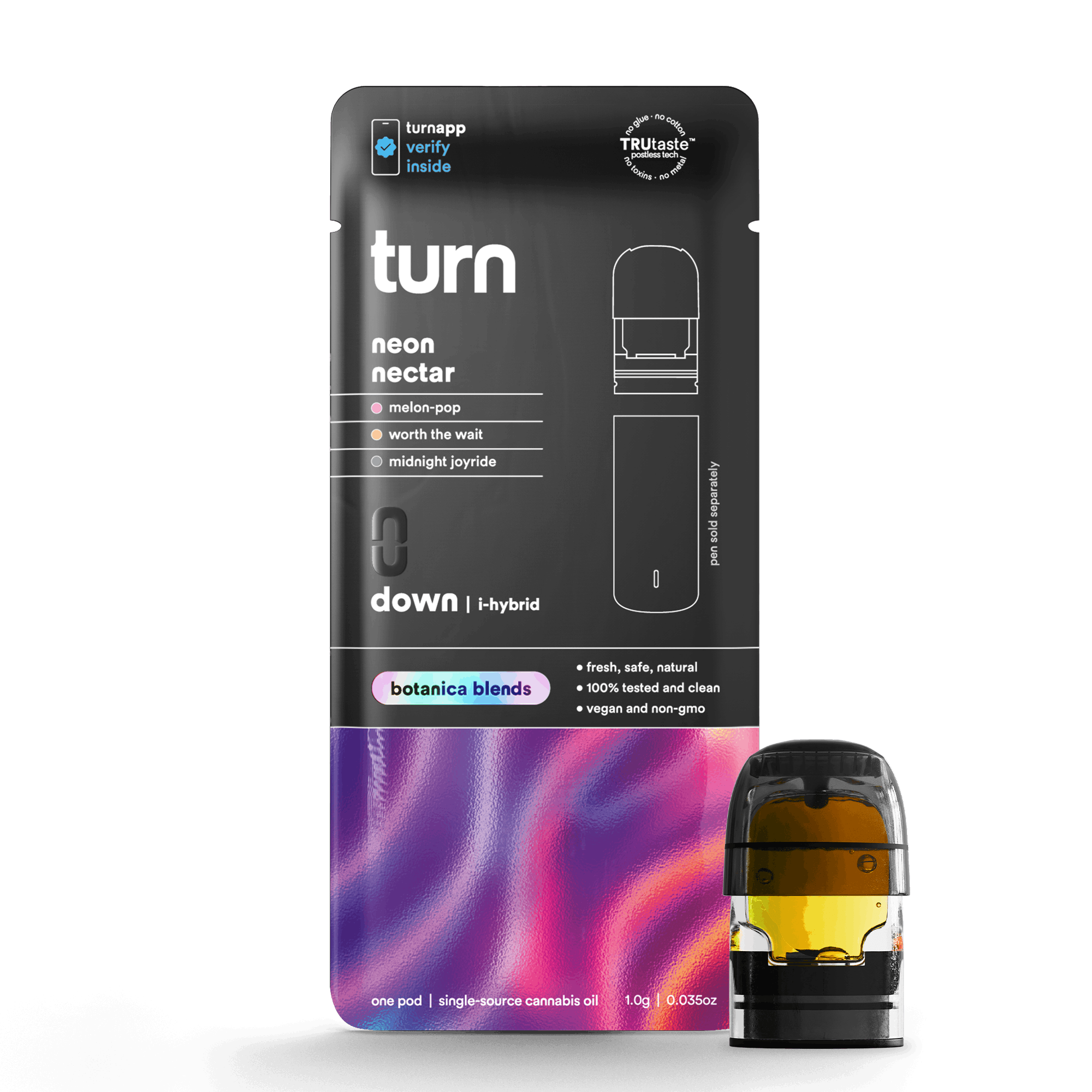 Neon Nectar 1g Botanica Pod - turn -  - $26 - Vape Pod