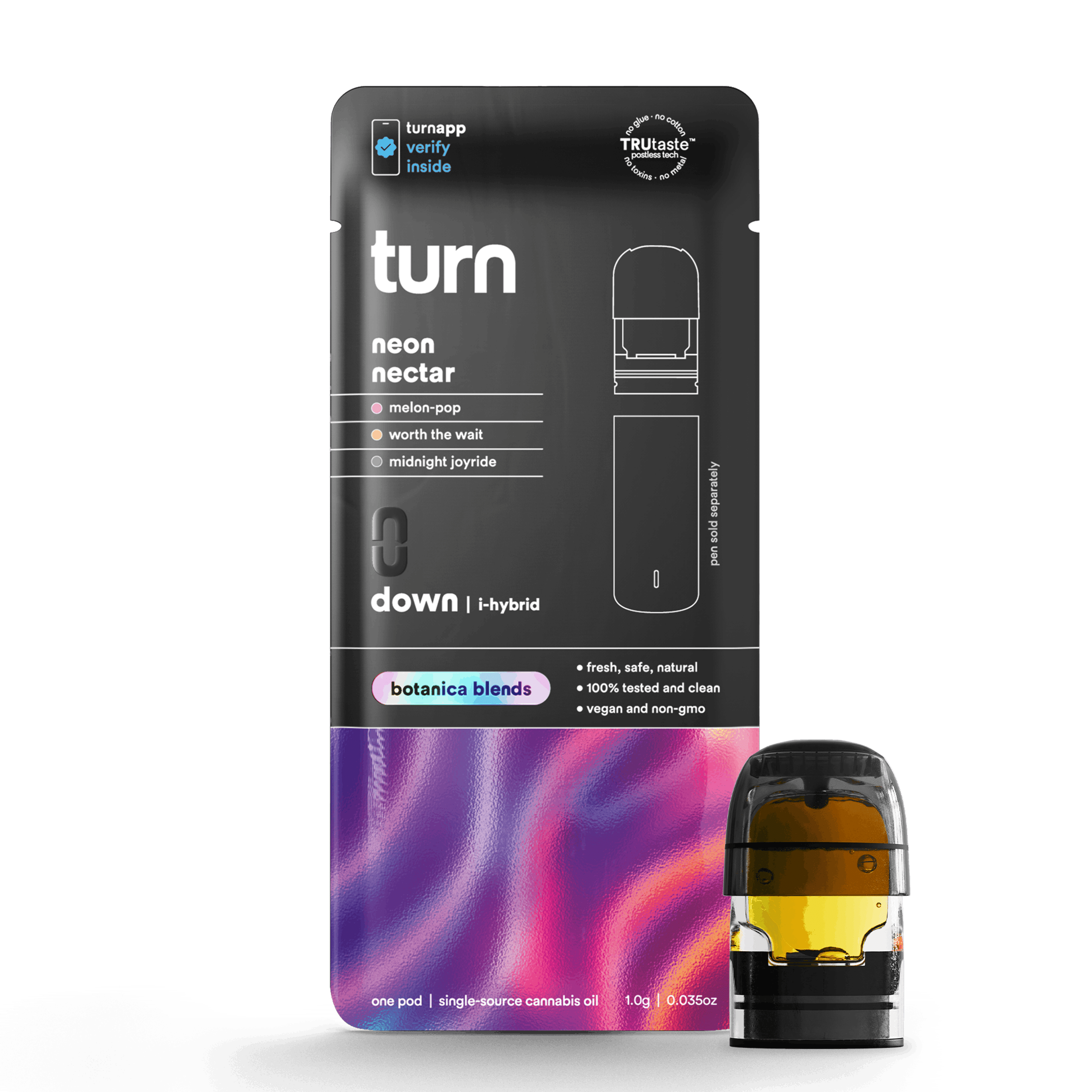Neon Nectar 1g Botanica Pod - turn - - $26 - Vape Pod