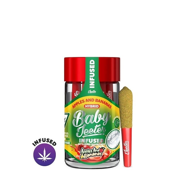 Apples & Bananas | Baby | 5pk Infused Prerolls