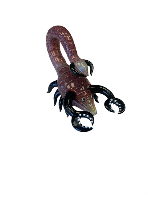 Scorpion Hand Pipe - Glass Novelty