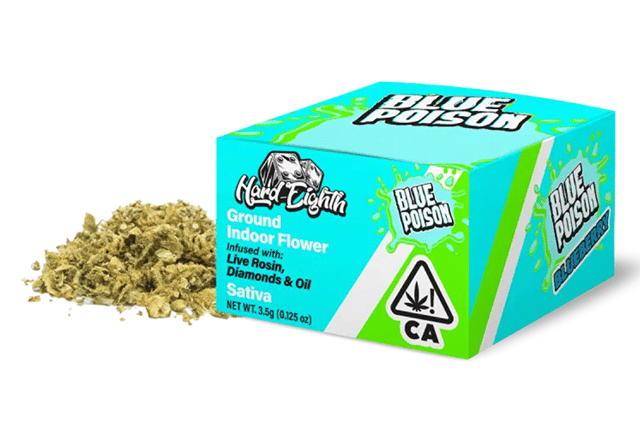 Hard Eighth 3.5G Infused Flower | Blue Poison